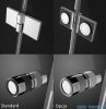 Radaway Essenza New Dwb drzwi wnękowe 100cm lewe szkło przejrzyste 385077-01-01L